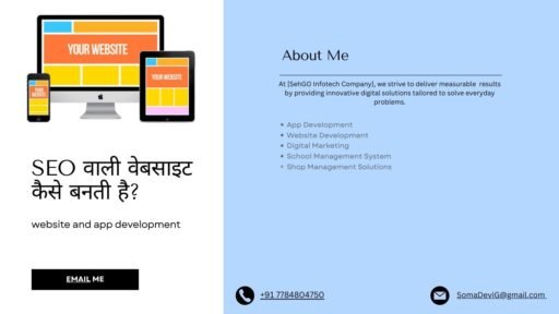 SEO wali website kaise banti hai ?
