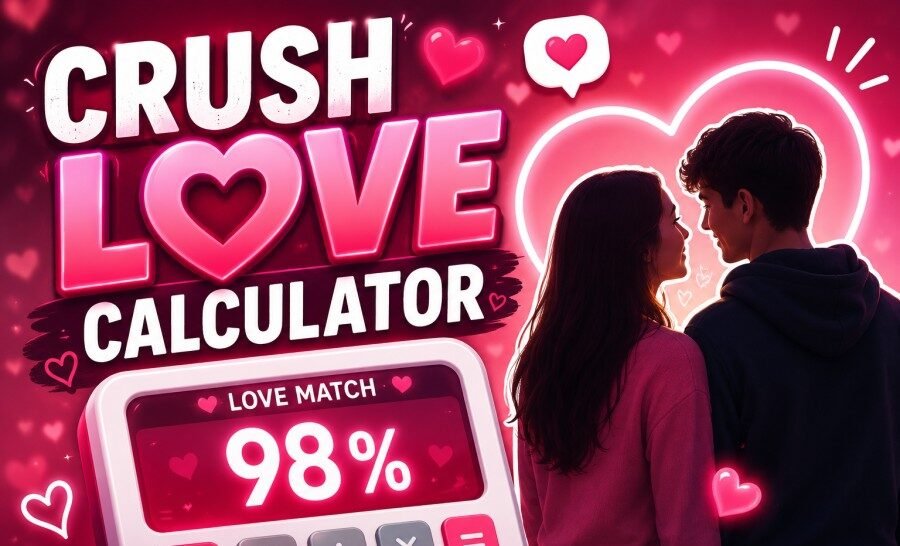 Crush Love Calculator – Know How Much Your Crush Love You !